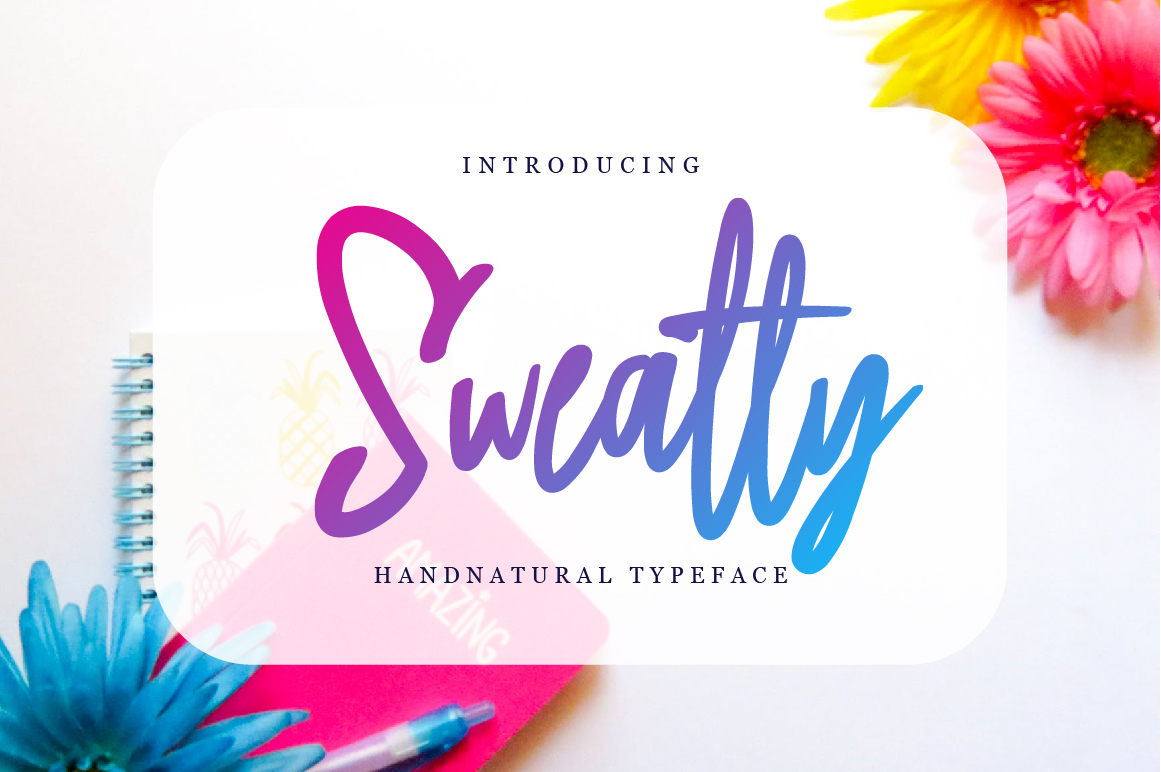 Sweatty Free Font