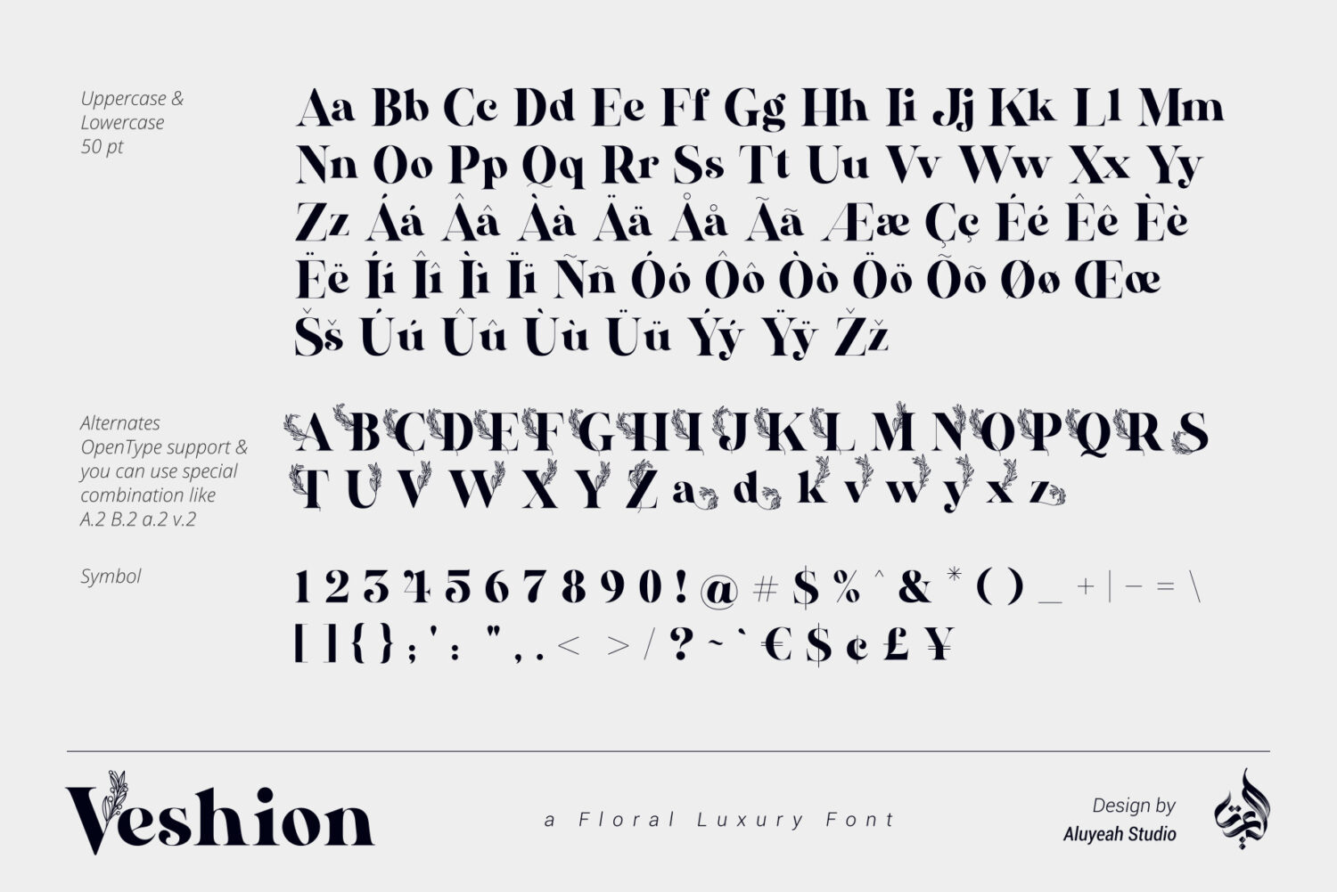 Veshion Free Font