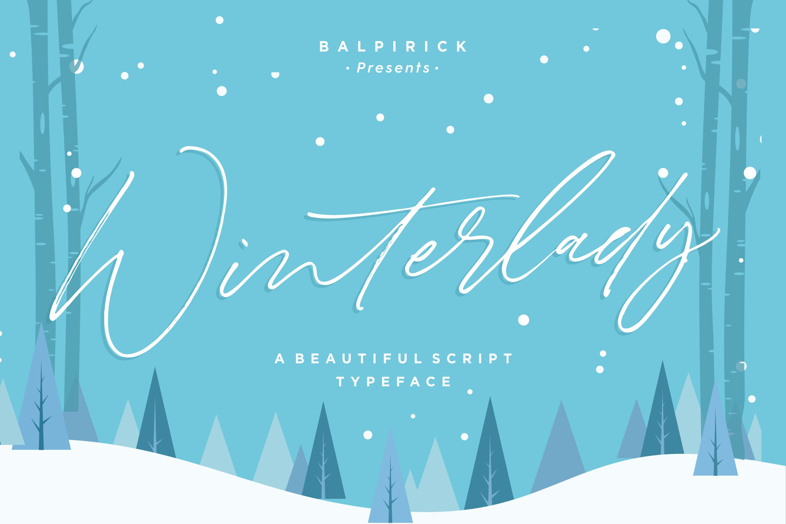 Winterlady Free Font