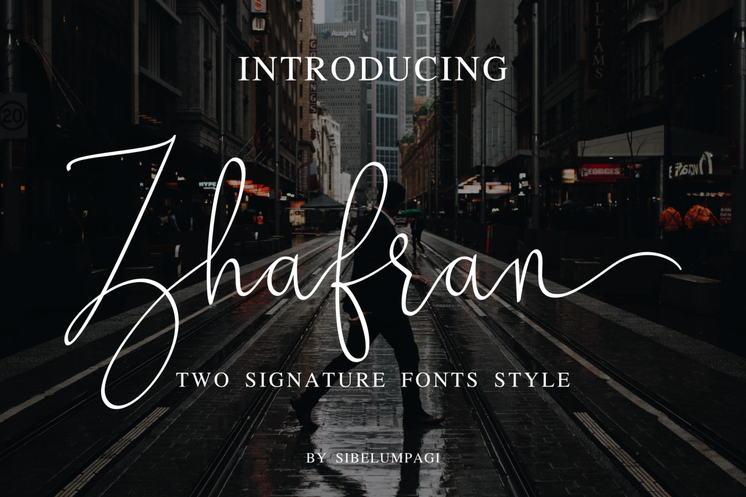 Zhafran Free Font