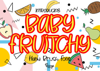 Baby Fruitchy Free Font