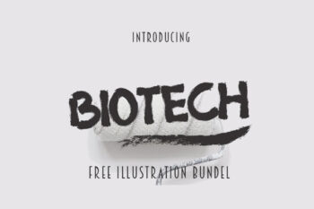 Biotech Brush Font
