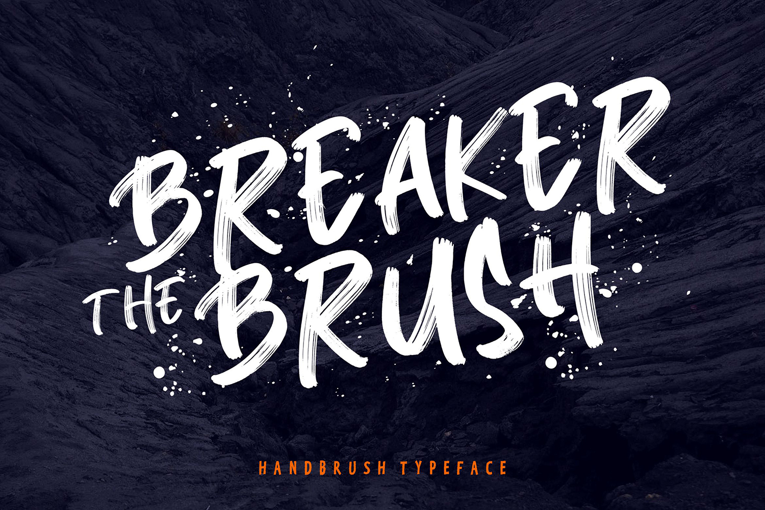 Breaker The Brush Free Font