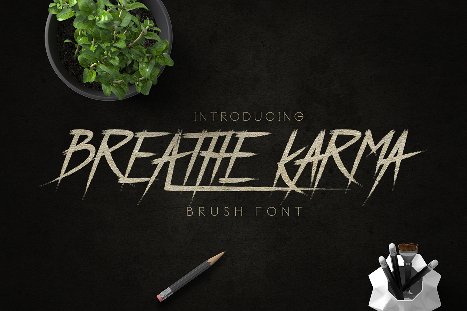 Breathe Karma Free Font