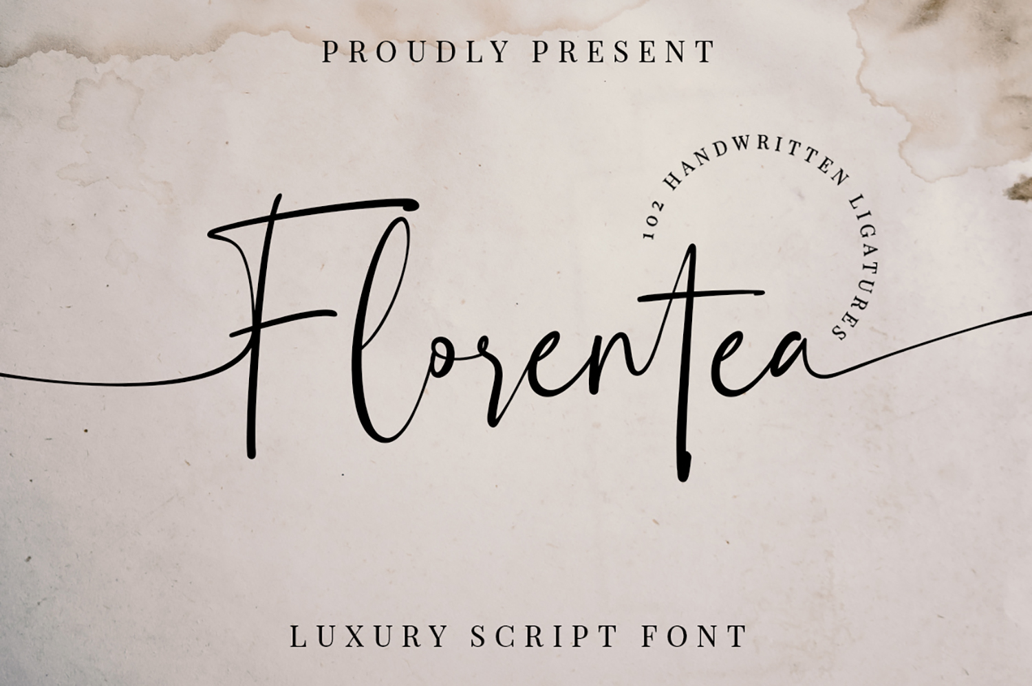 Florentea Free Font