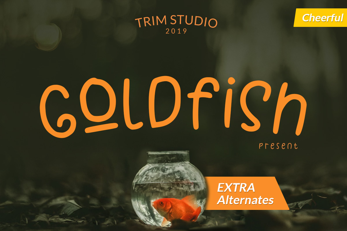 Goldfish Free Font