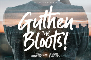 Guthen Bloots Free Font