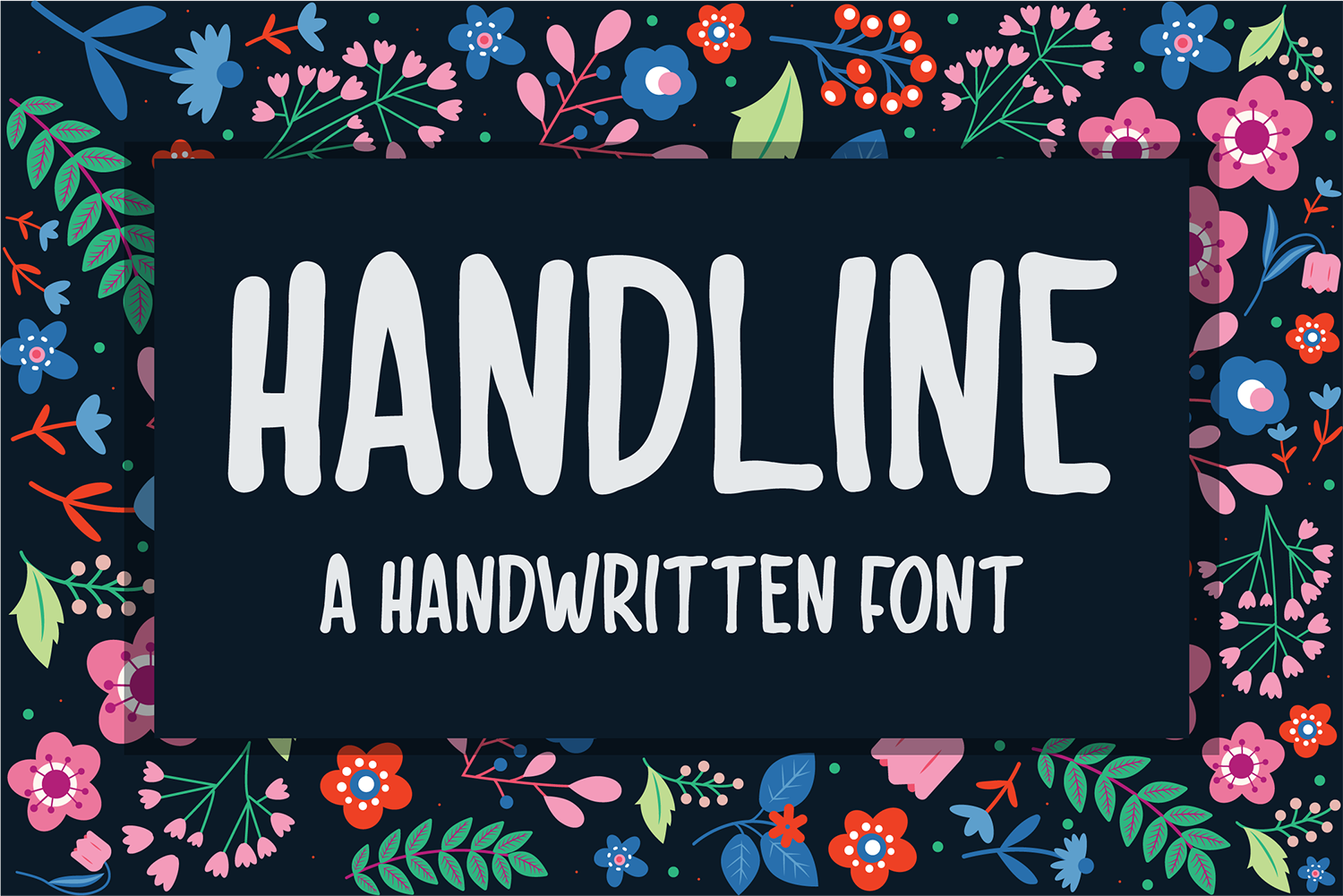 Handline Regular Free Font