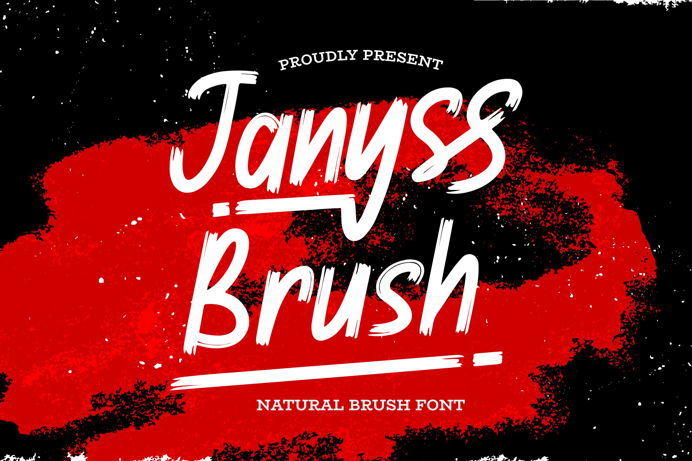 Janyss Brush Free Font