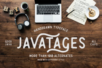 Javatages Free Font