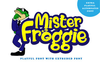 Mister Froggie Free Font