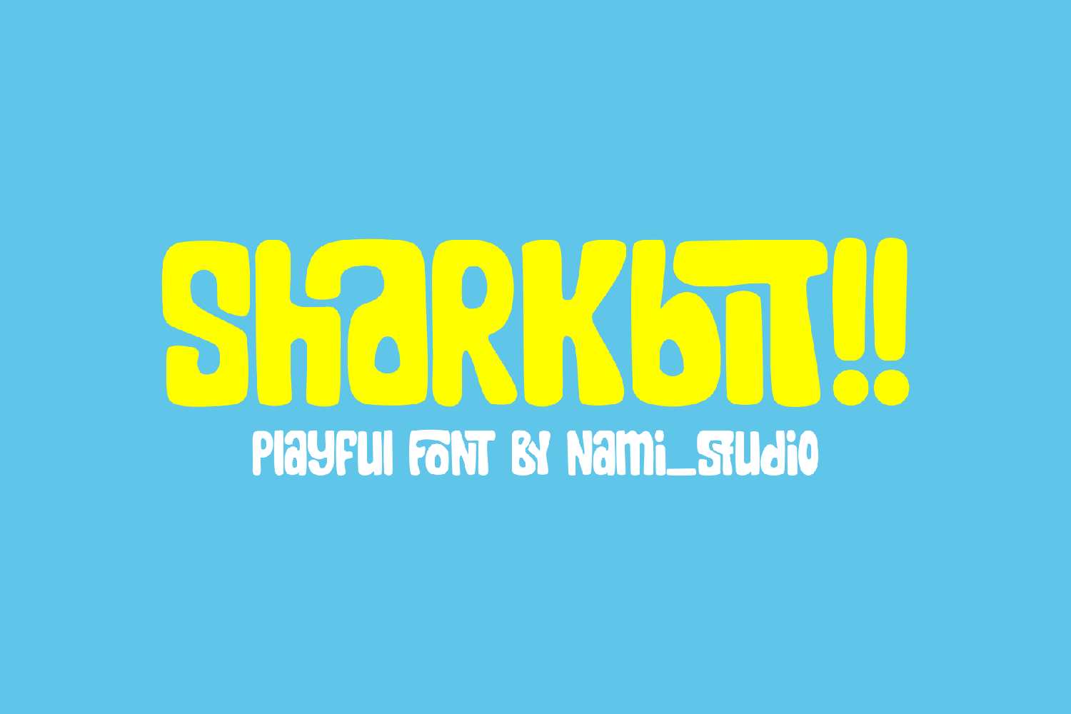 Sharkbit Free Font