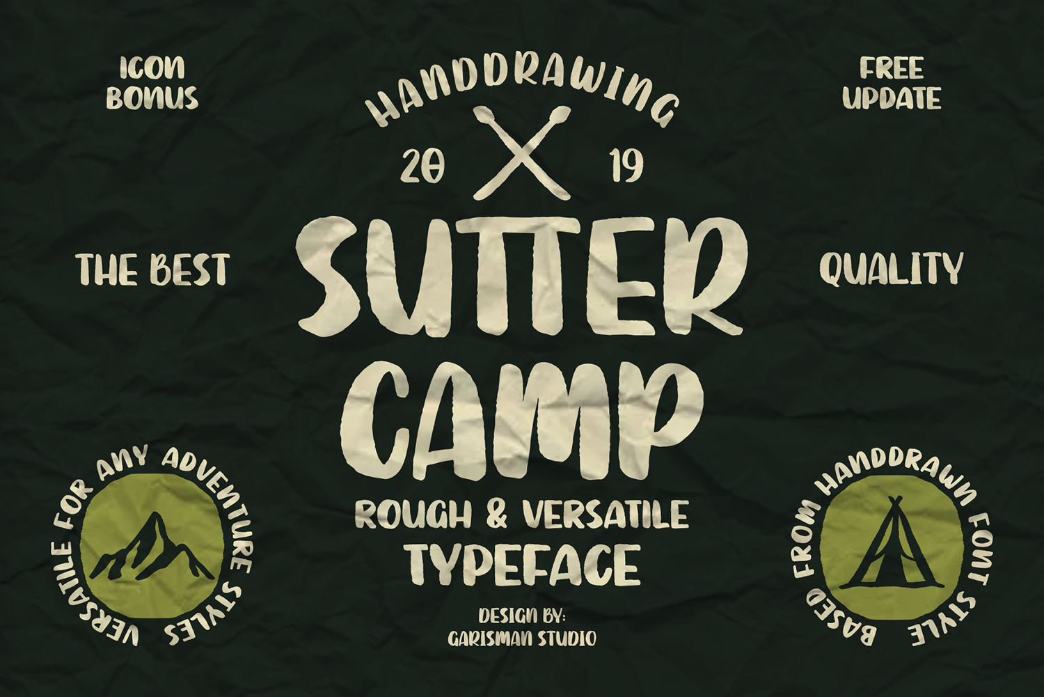 Sutter Camp Free Font