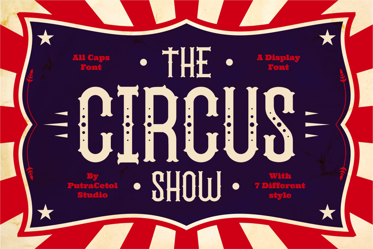 The Circus Show Free Font