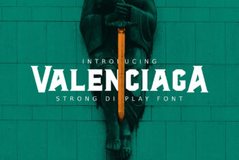 Valenciaga Free Font