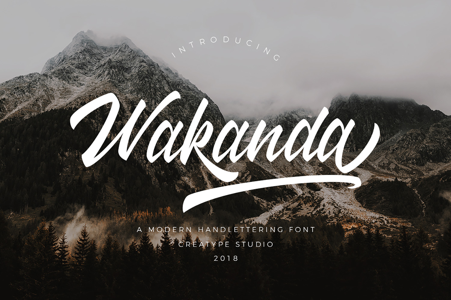 Wakanda Script Free Font