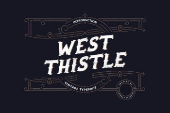 West Thistle Free Font