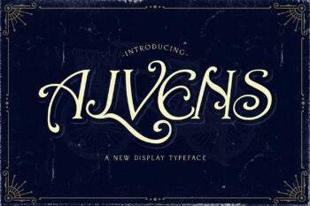 Alvens Free Font