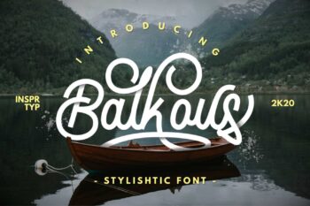 Balkous Free Font
