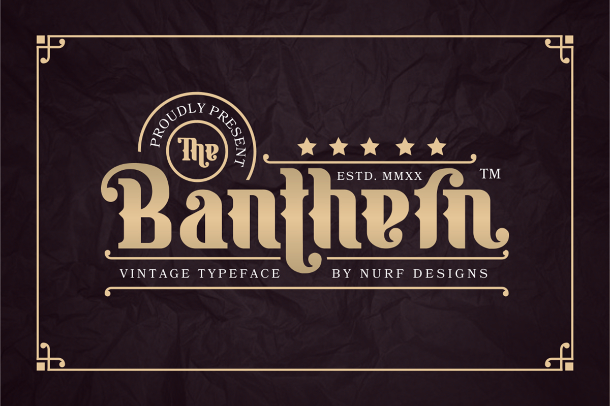 Banthern Free Font