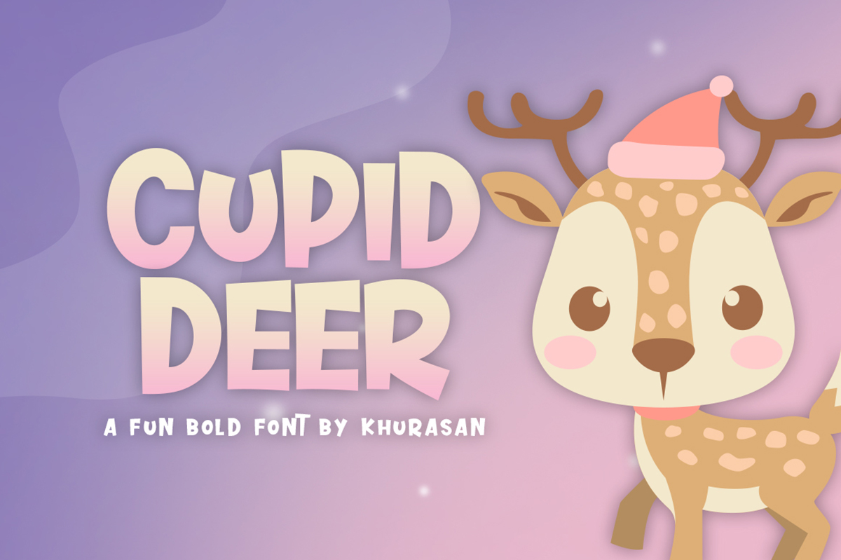 Cupid Deer Free Font