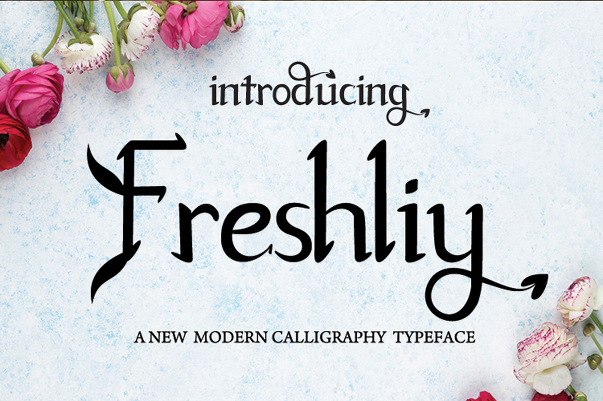 Freshliy Free Font