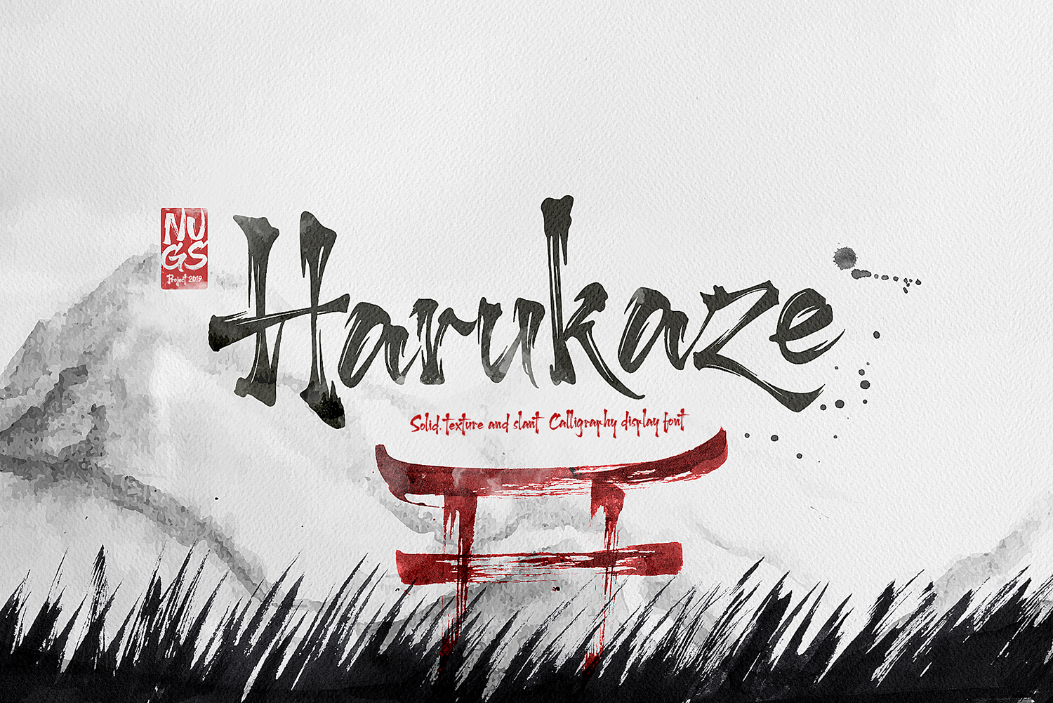 Harukaze Free Font
