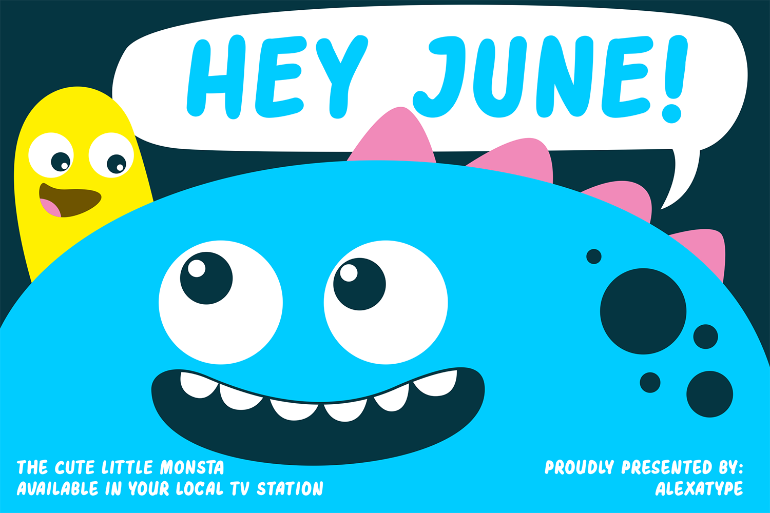 Hey June Free Font