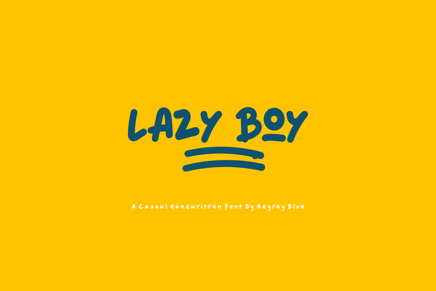 Lazy Boy Free Font