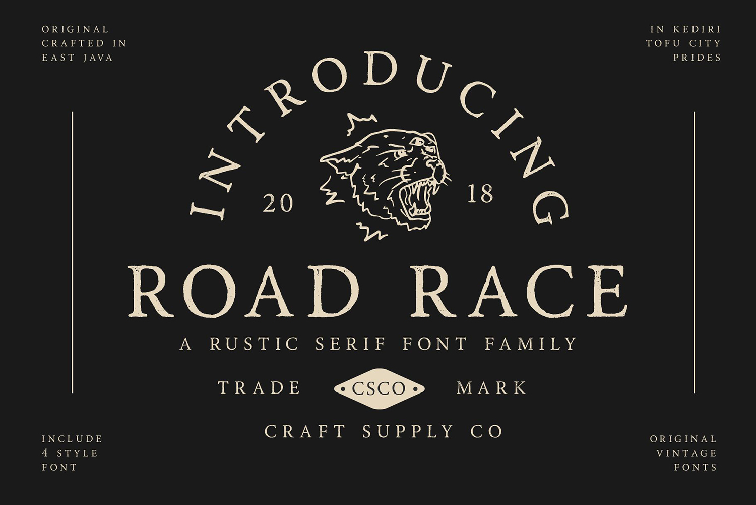 Road Race Free Font