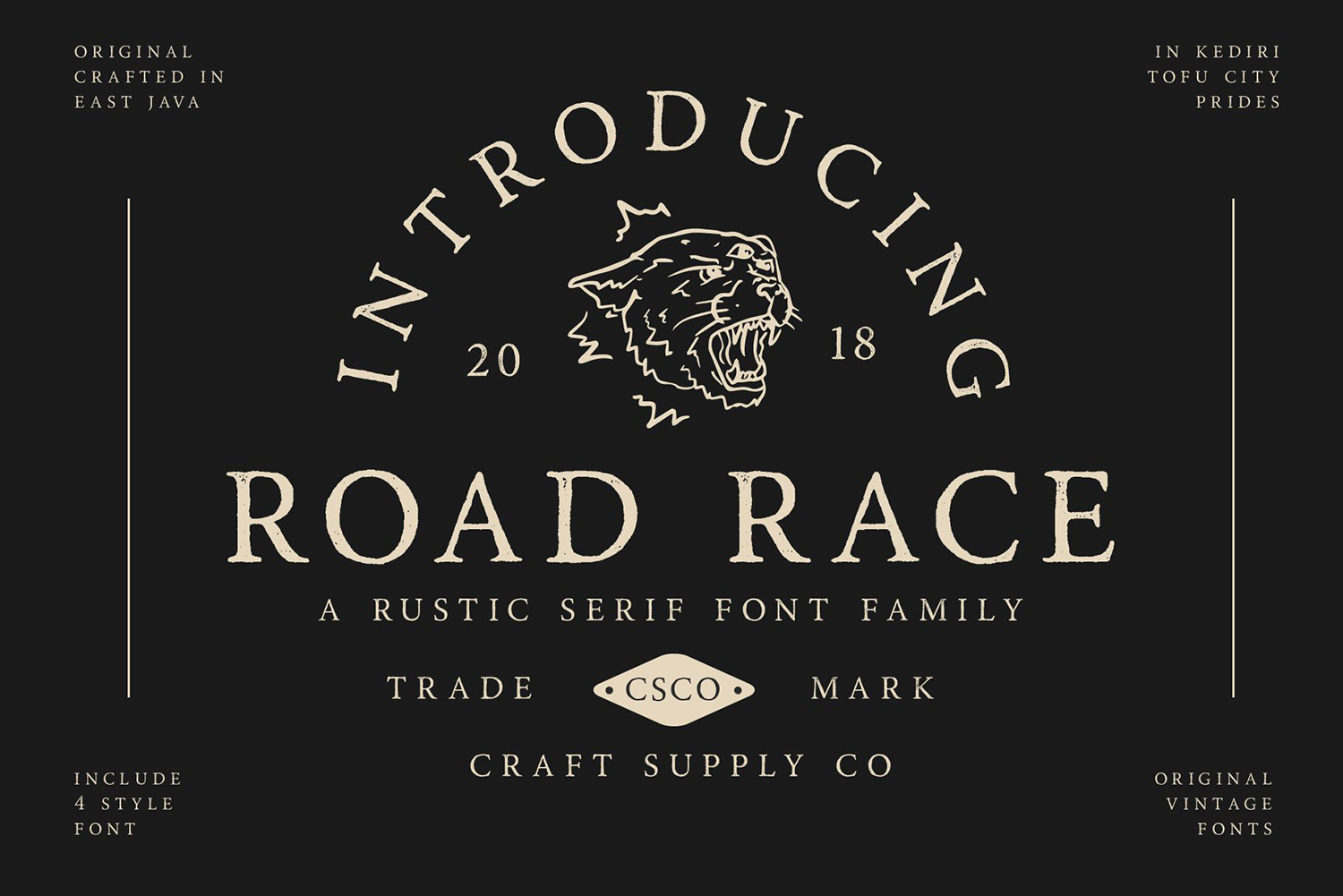 Road Race Free Font