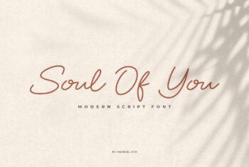 Soul Of You Free Font