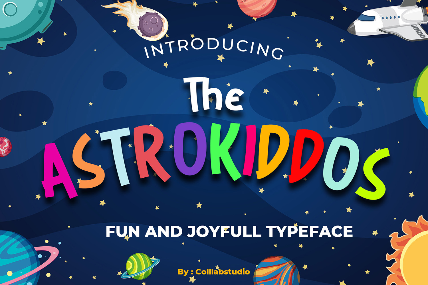 The Astrokiddos Free Font