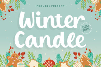 Winter Candle Free Font