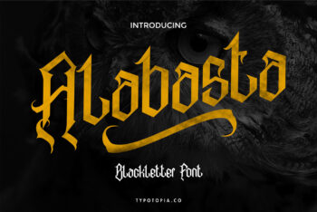 Alabasta Free Font