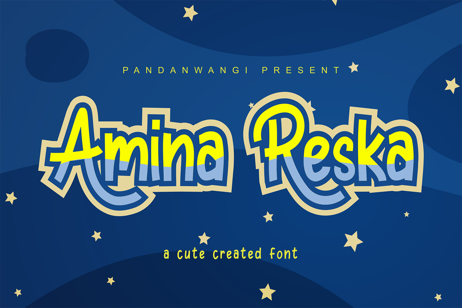 Amina Reska Free Font