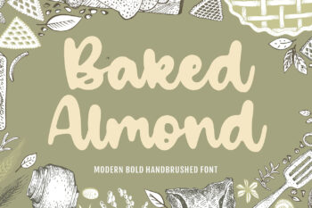 Baked Almond Free Font
