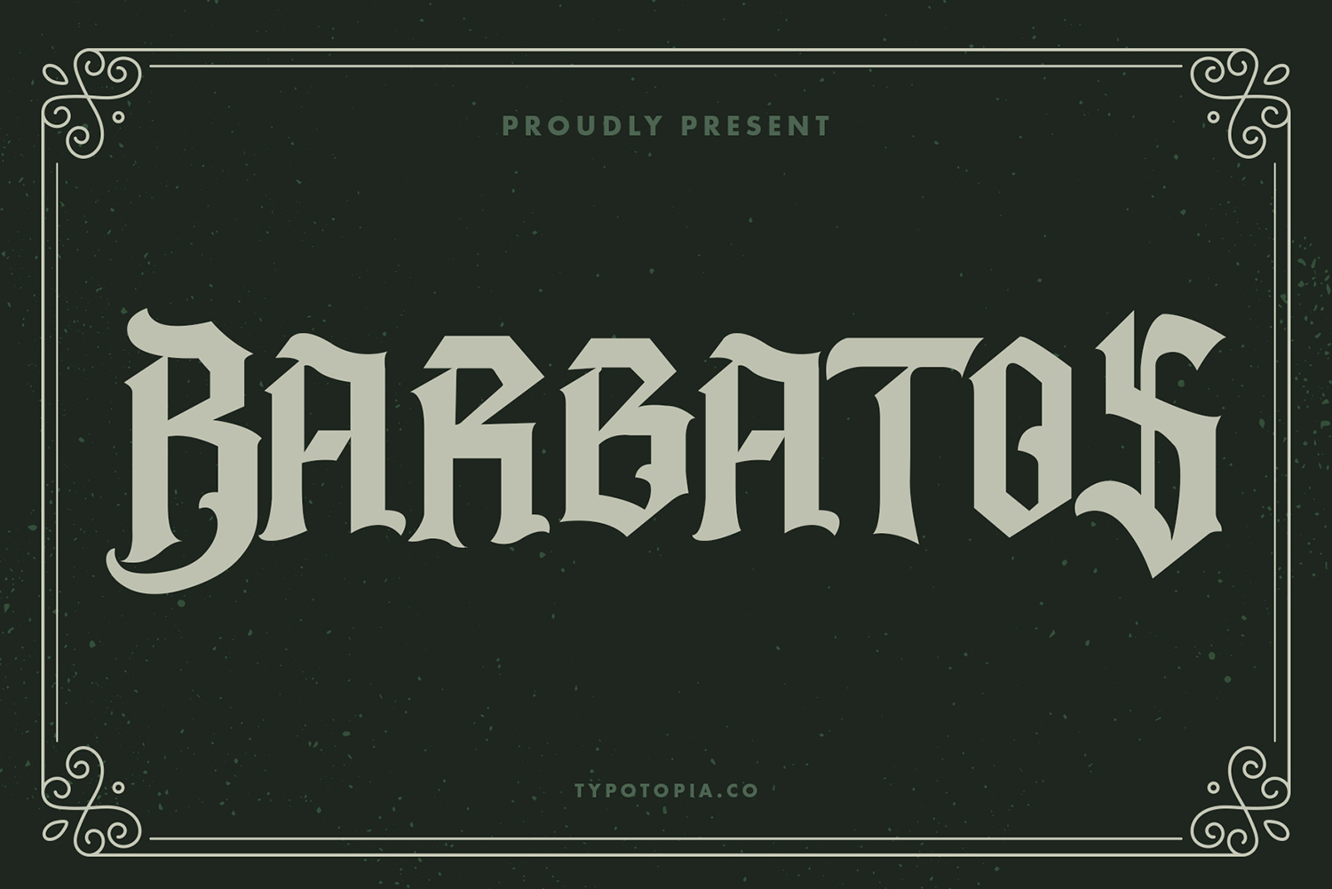 Barbatos Free Font