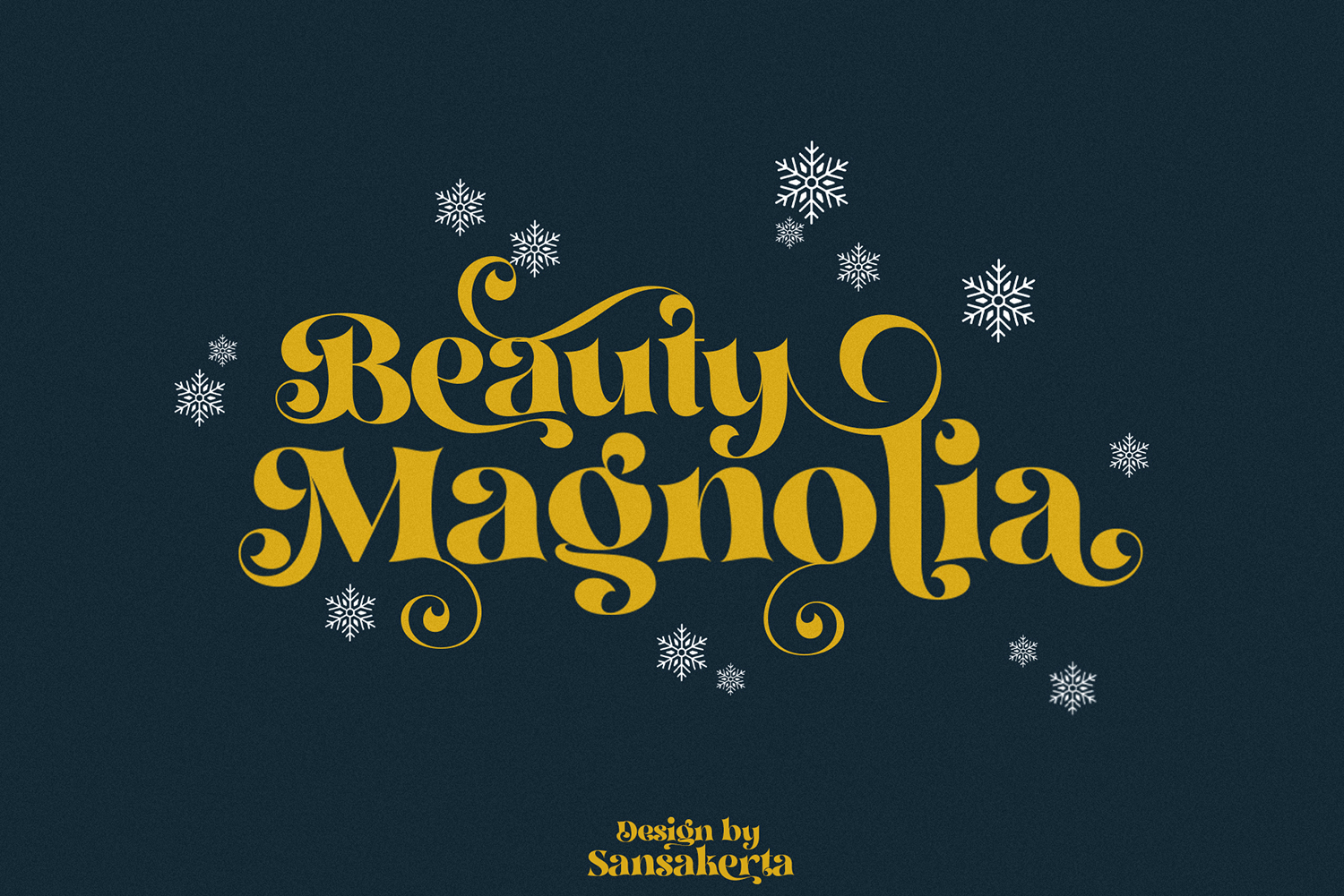 Beauty Magnolia Free Font