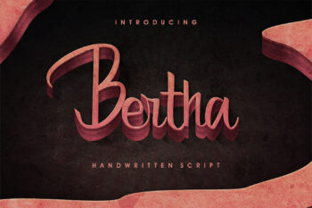 Bertha Free Font