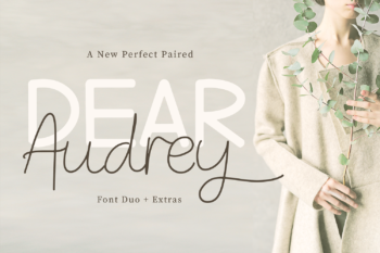 DearAudrey Free Font Duo