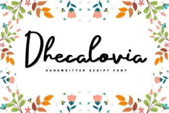 Dhecalovia Free Font