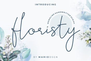 Floristy Handwritten Free Font