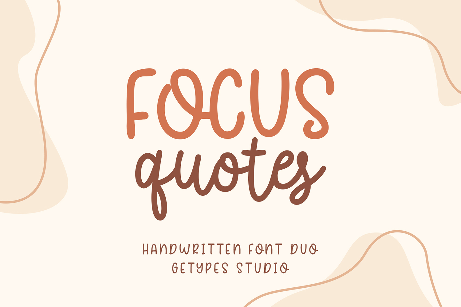 Focus Quotes Free Font