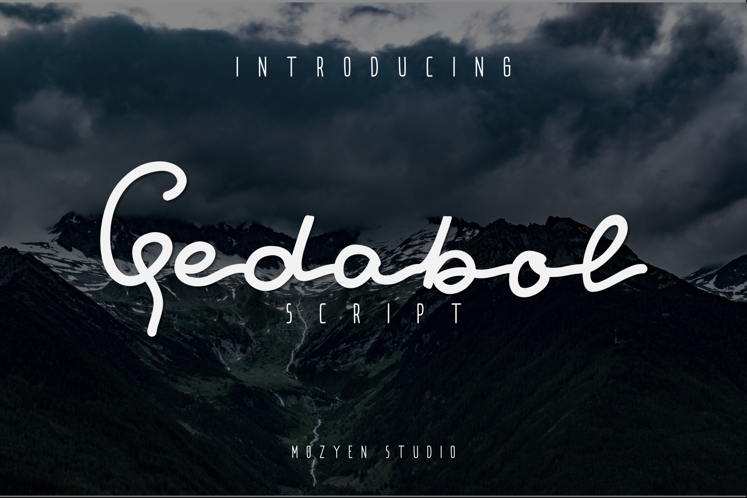 Gedabol Free Font