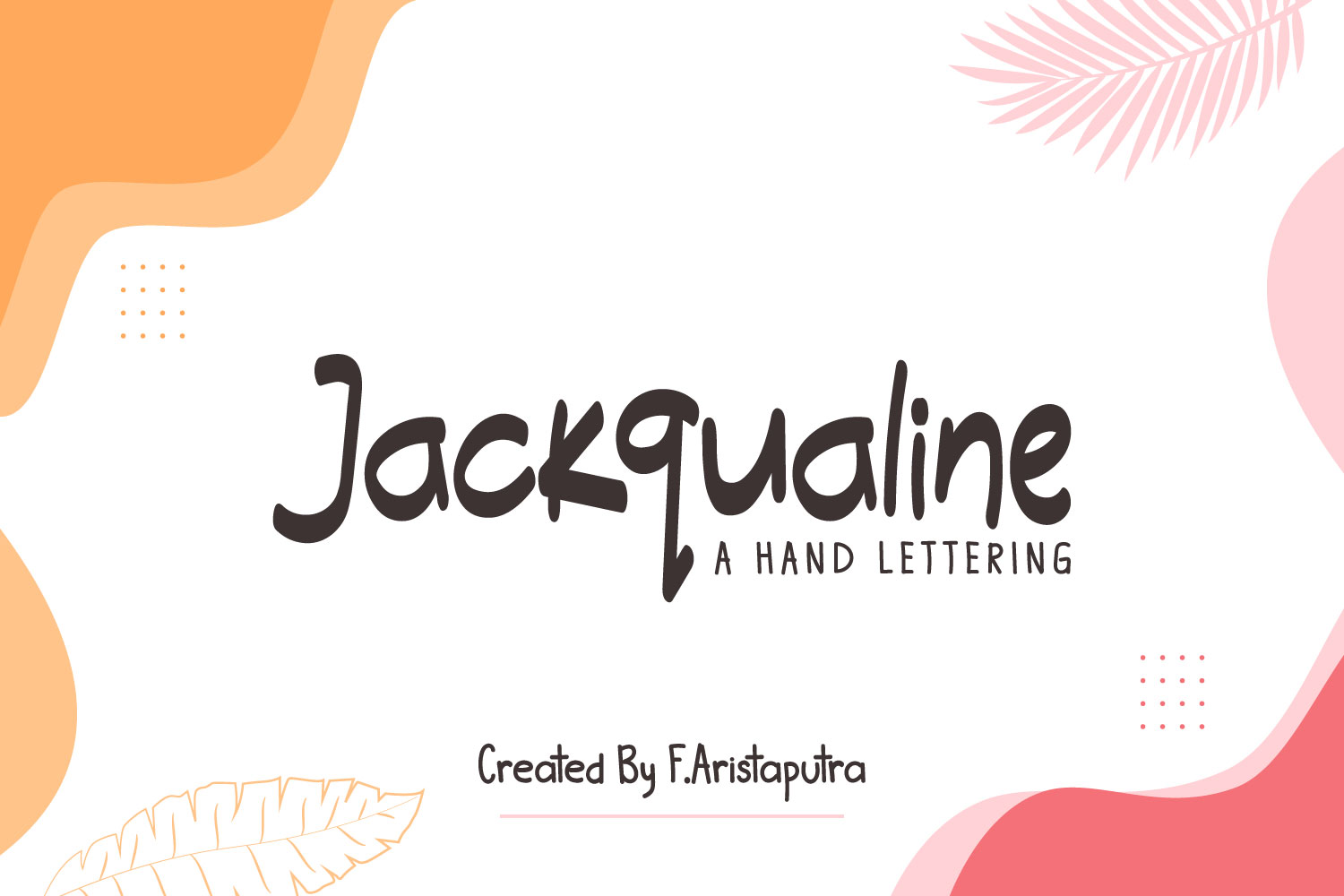 Jackqualine Free Font