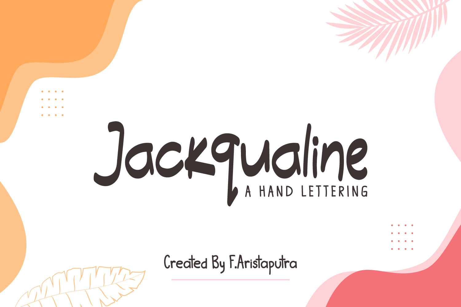 Jackqualine Free Font