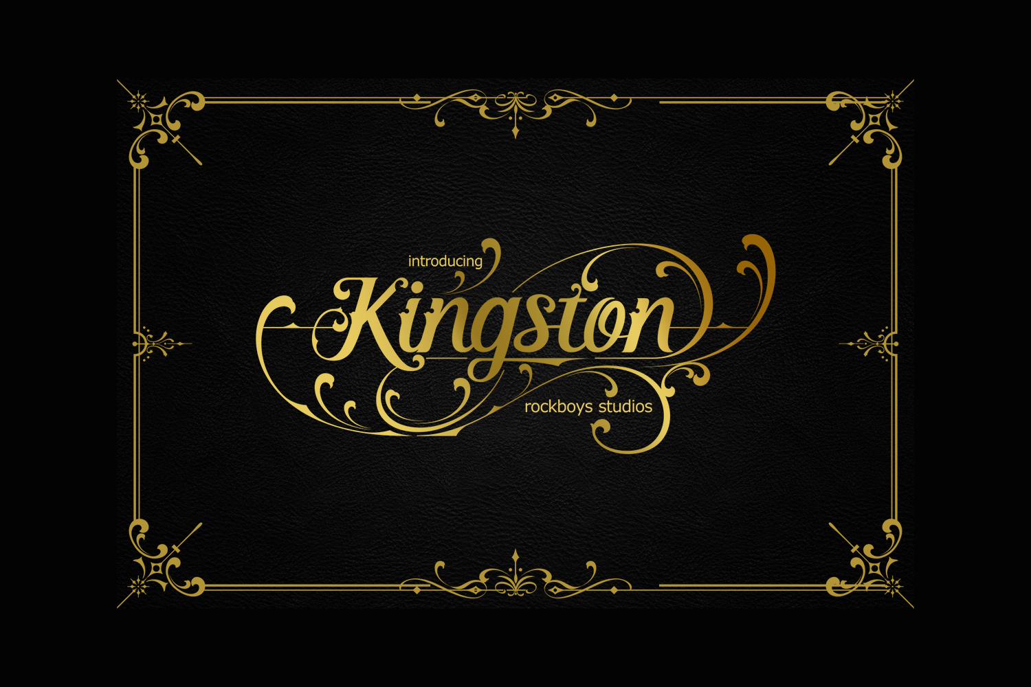 Kingston Free Font