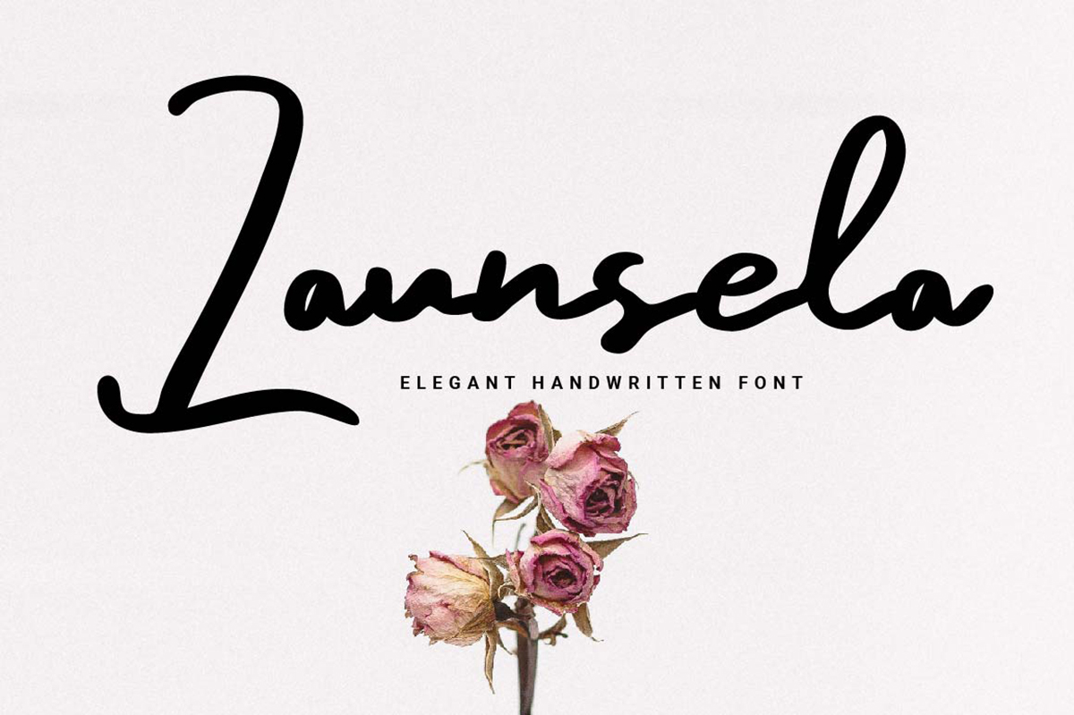 Launsela Free Font