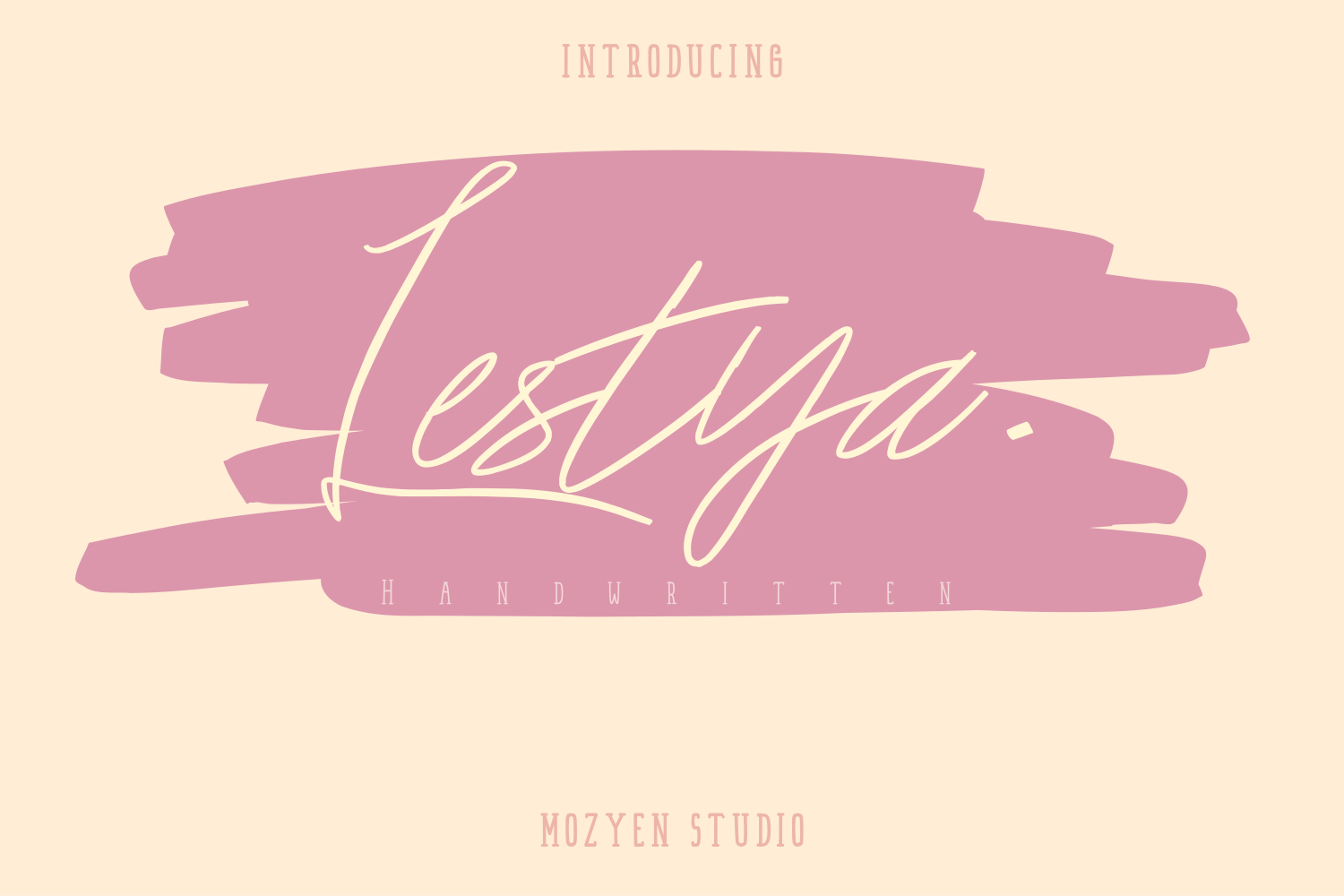 Lestya Free Font